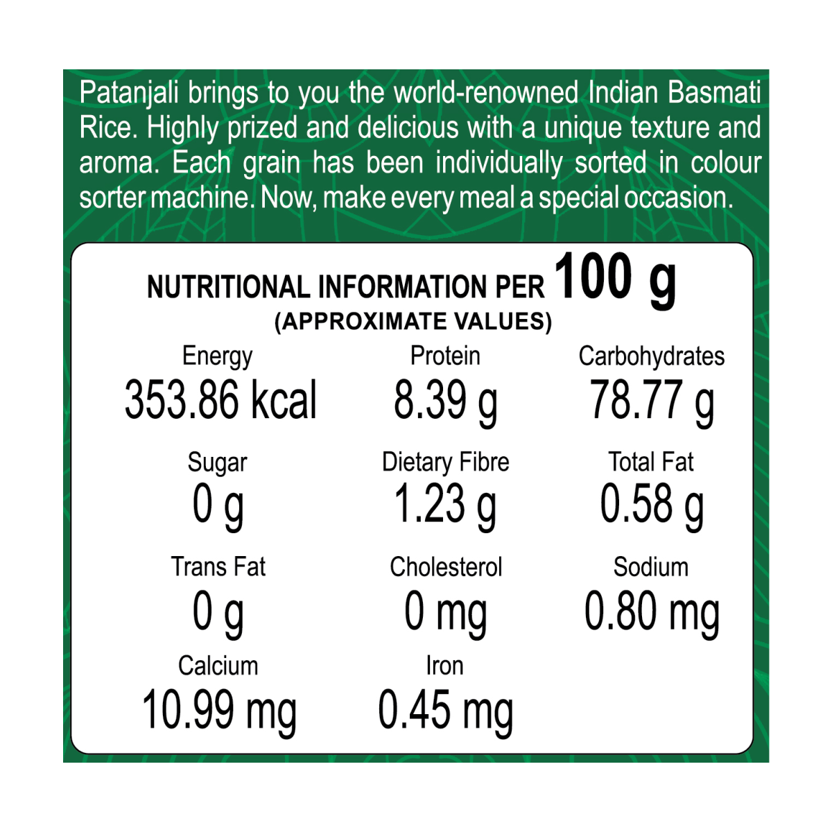 Patanjali Shakti Xxl Basmati Rice