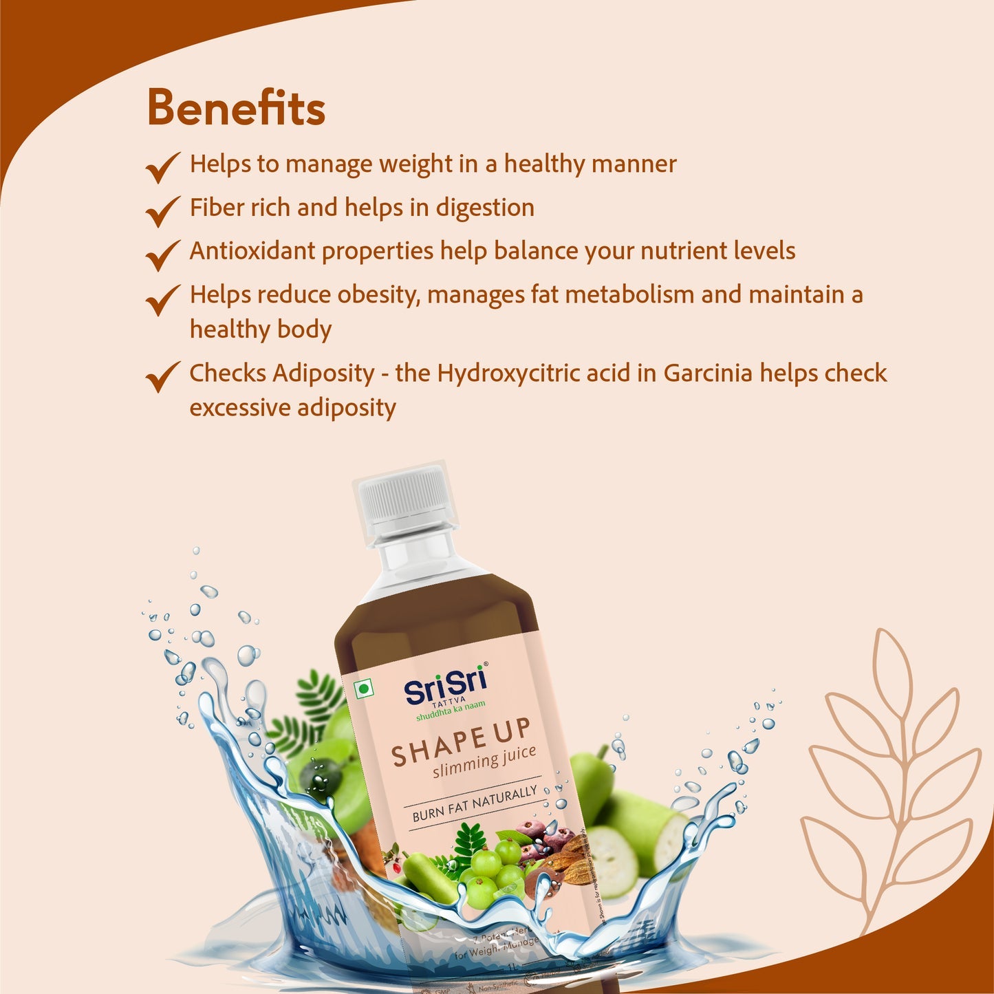 Sri Sri Tattva Shape Up, Slimming Juice