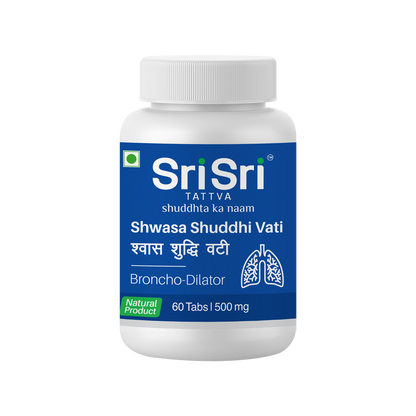 Sri Sri Tattva Shwasa Shuddhi Vati - Broncho Dilator, 60 Tabs