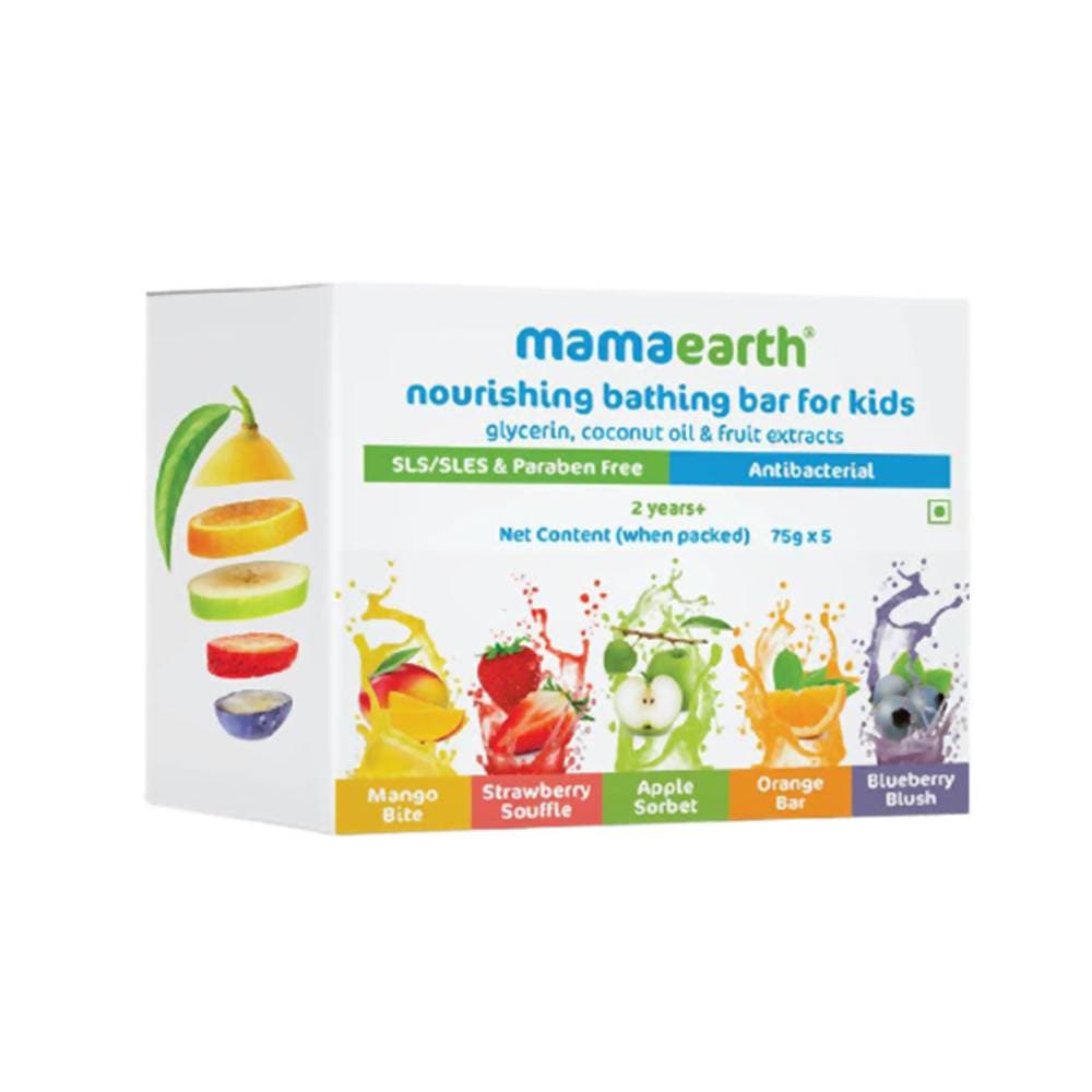 Mamaearth Nourishing Bathing Bar Soap For Kids | Pack of 5