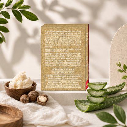 Jovees Shea butter & Aloe Vera Hydrating & Refreshing Soap