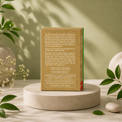 Jovees Tea Tree & Clove Oil Control Soap