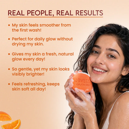 Jovees Orange Peel & Honey Exfoliating Soap