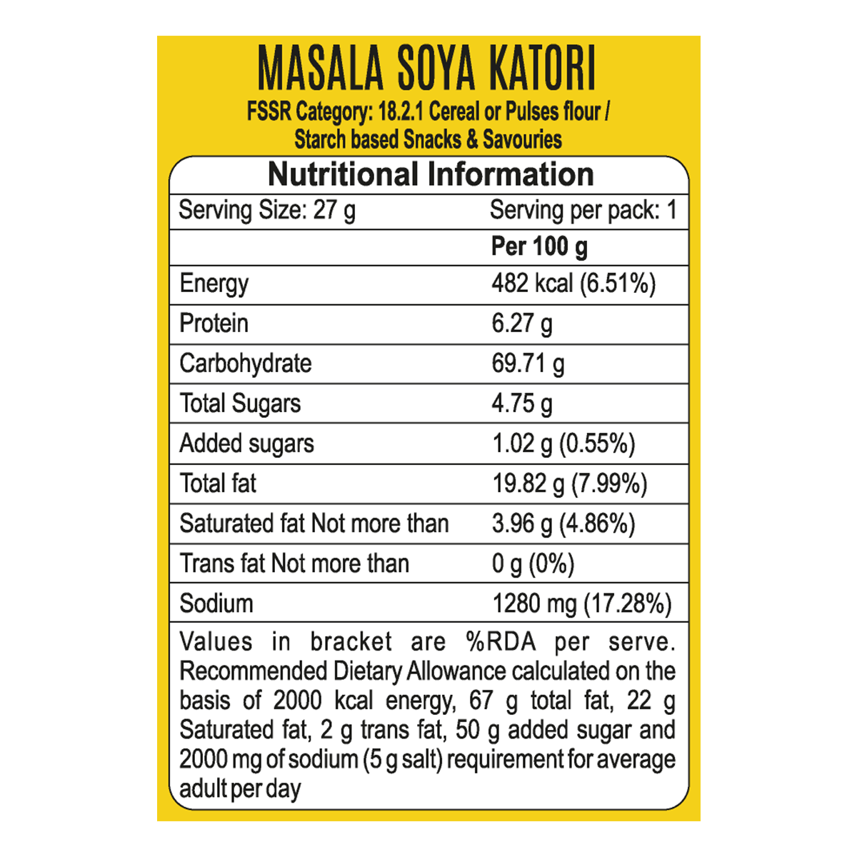Patanjali Soyavita Masala Soya