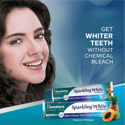 Himalaya Sparkling White Toothpaste - PUSHMYCART