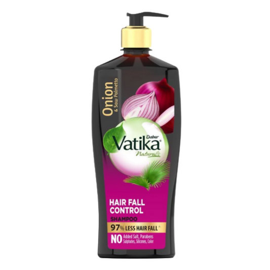 Dabur Vatika Naturals Onion & Saw Palmetto Hair Fall Control Shampoo