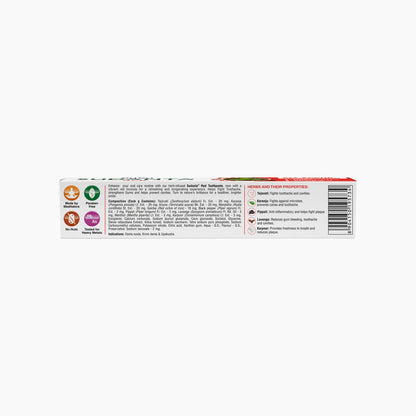 Sri Sri Tattva Sudanta Red Toothpaste - Non Fluoride - 100% Vegetarian