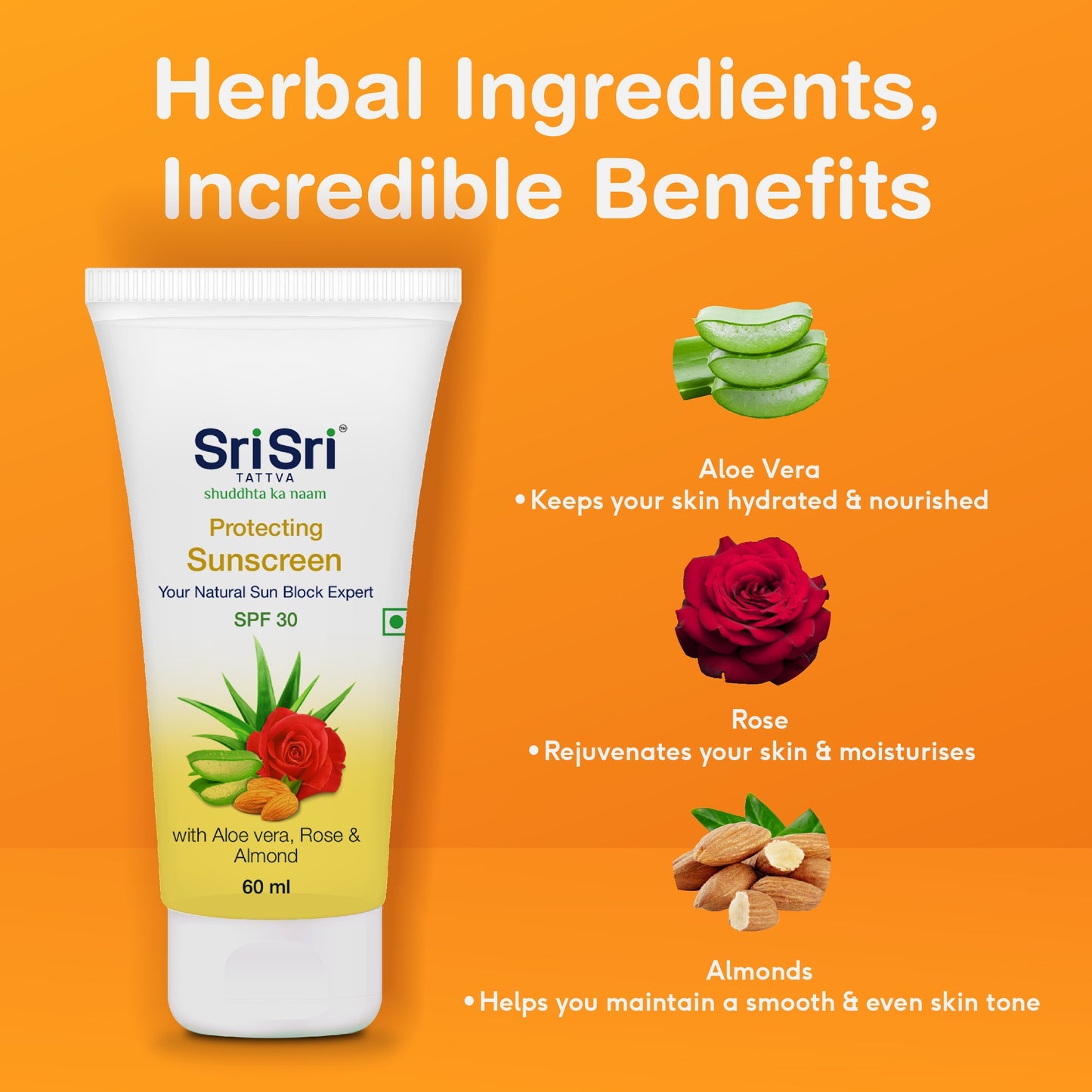 Sri Sri Tattva Protecting Sunscreen Cream