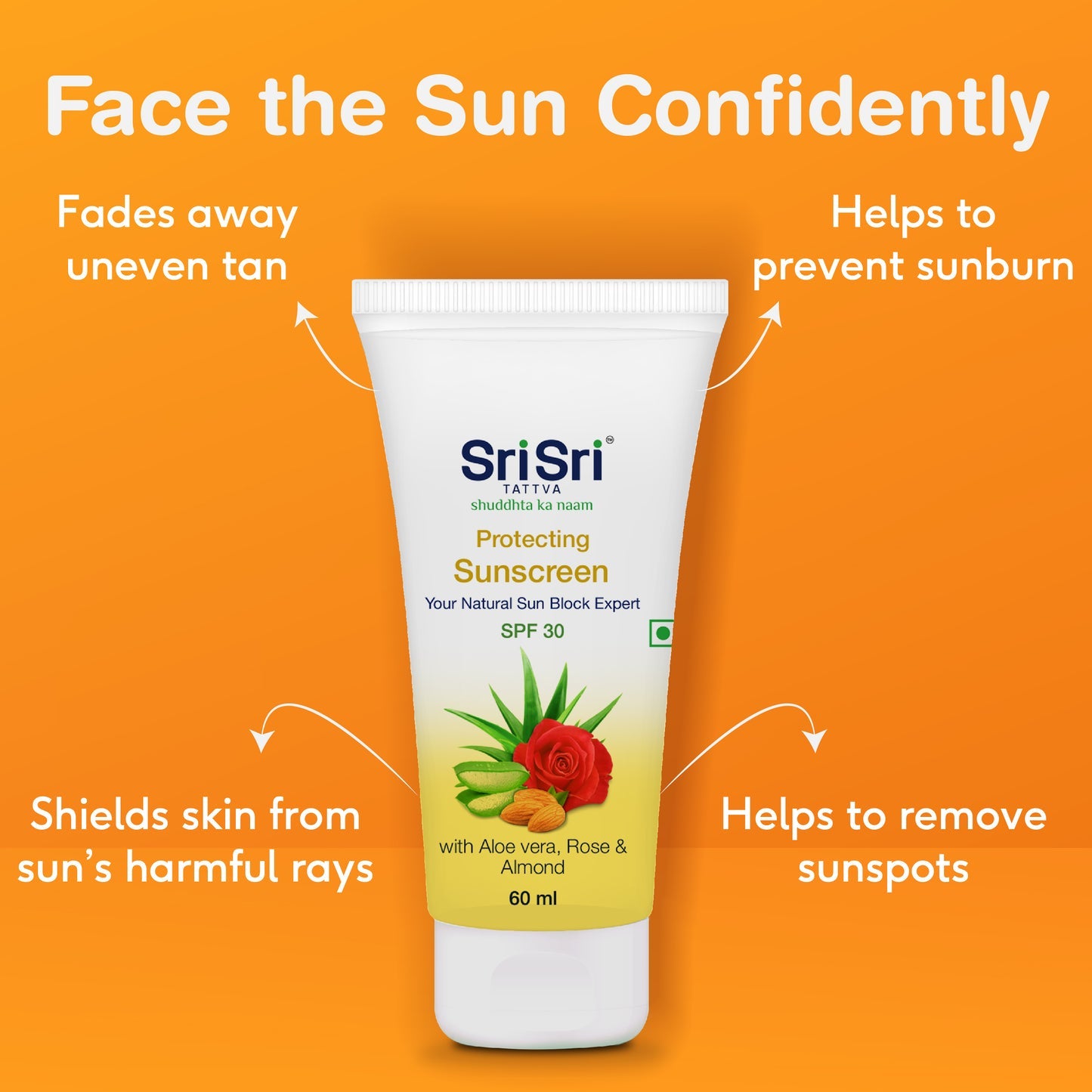 Sri Sri Tattva Protecting Sunscreen Cream