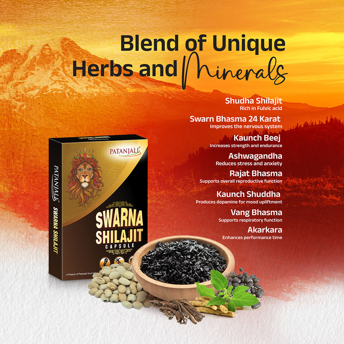 Patanjali Swarna Shilajit Capsule