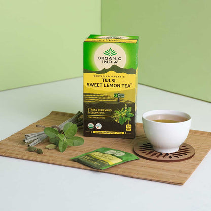 Organic India Tulsi Sweet Lemon Tea