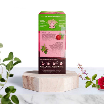 Organic India Tulsi Sweet Rose Tea - PUSHMYCART