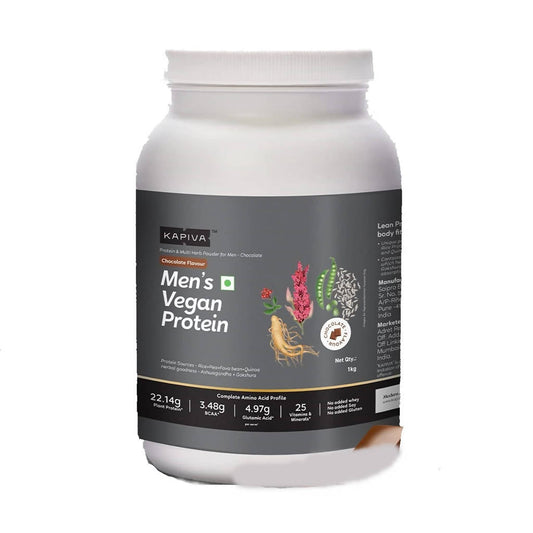 Kapiva Men's Vegan Protein - Chocolate Flavour