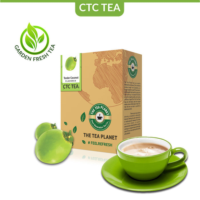 The Tea Planet Tender Coconut Flavored CTC Tea