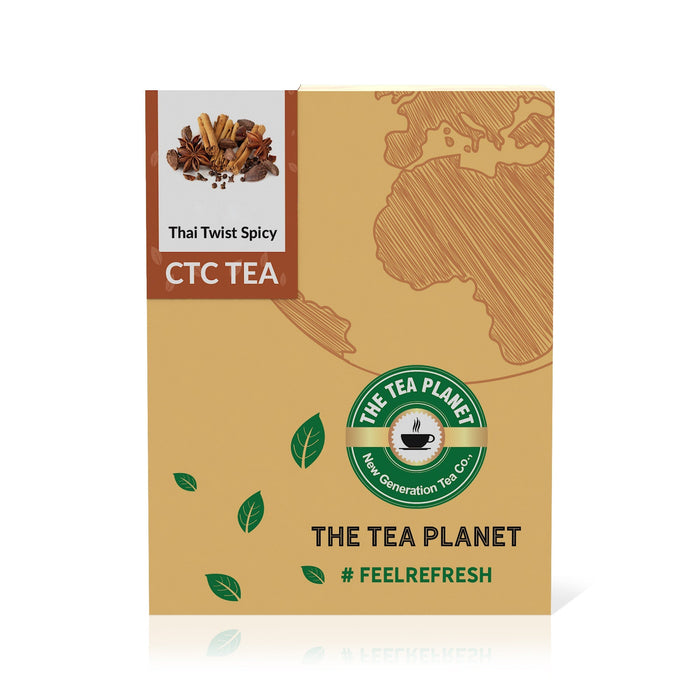 The Tea Planet Thai Twist Spicy Black CTC Tea