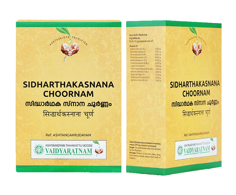 Vaidyaratnam Sidharthaka Snana Choornam