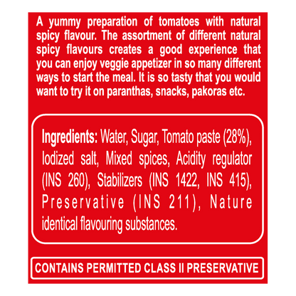 Patanjali Tomato Ketchup W/o Onion Garlic