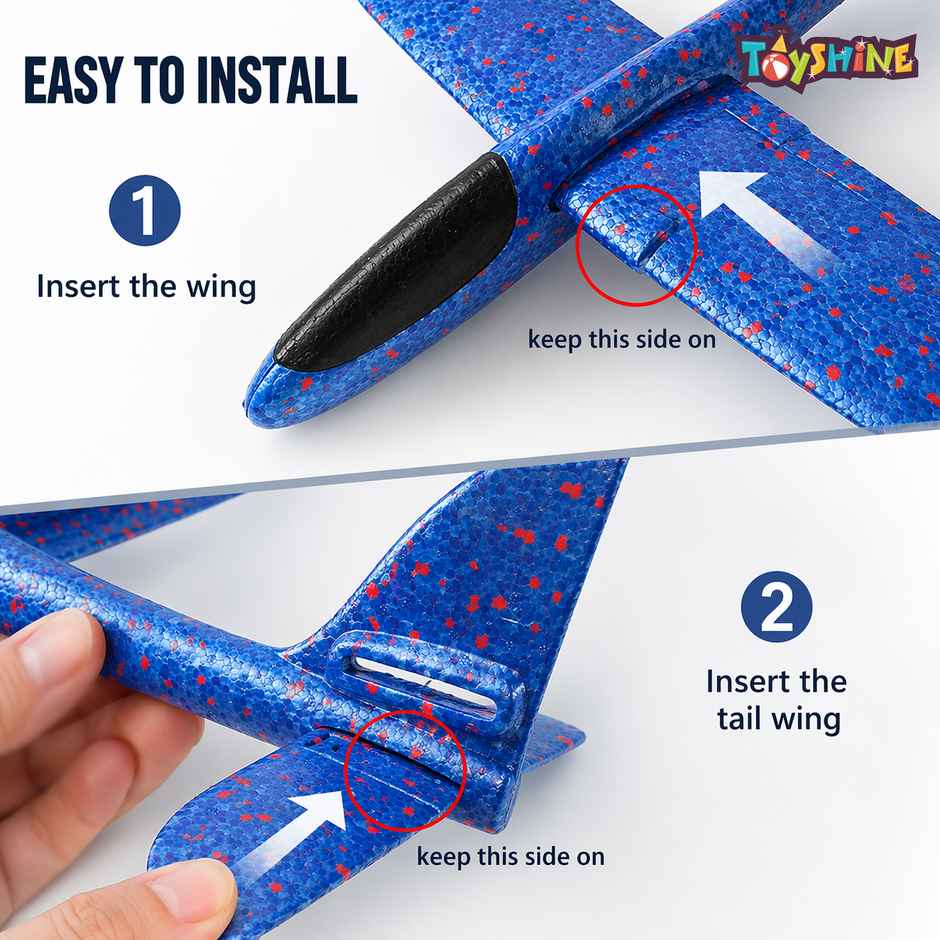 Toyshine Foam Flying Planes Toy Vehicle