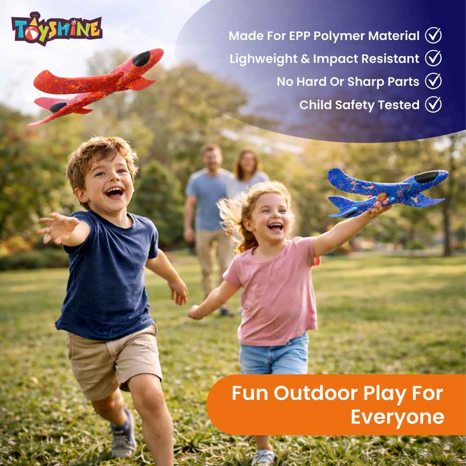 Toyshine Foam Flying Planes Toy Vehicle