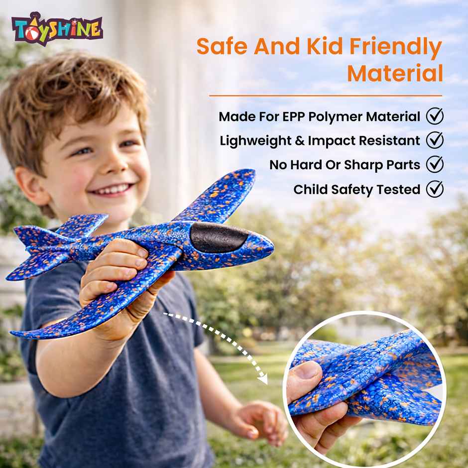 Toyshine Foam Flying Planes Toy Vehicle