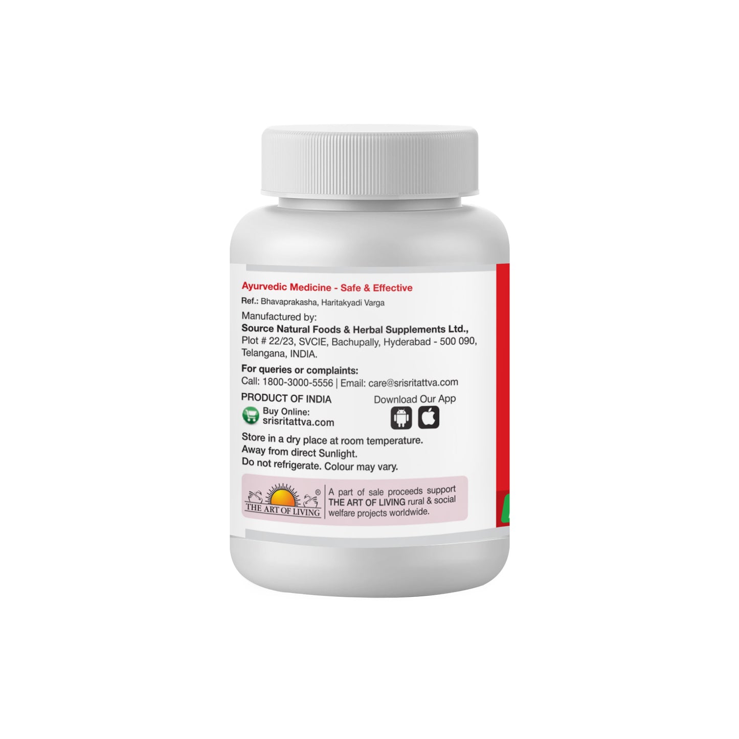 Sri Sri Tattva Triphala - Tridosha Balancer