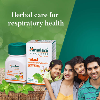 4 X Himalaya Tulsi - Holy Basil 60 Capsules - PUSHMYCART