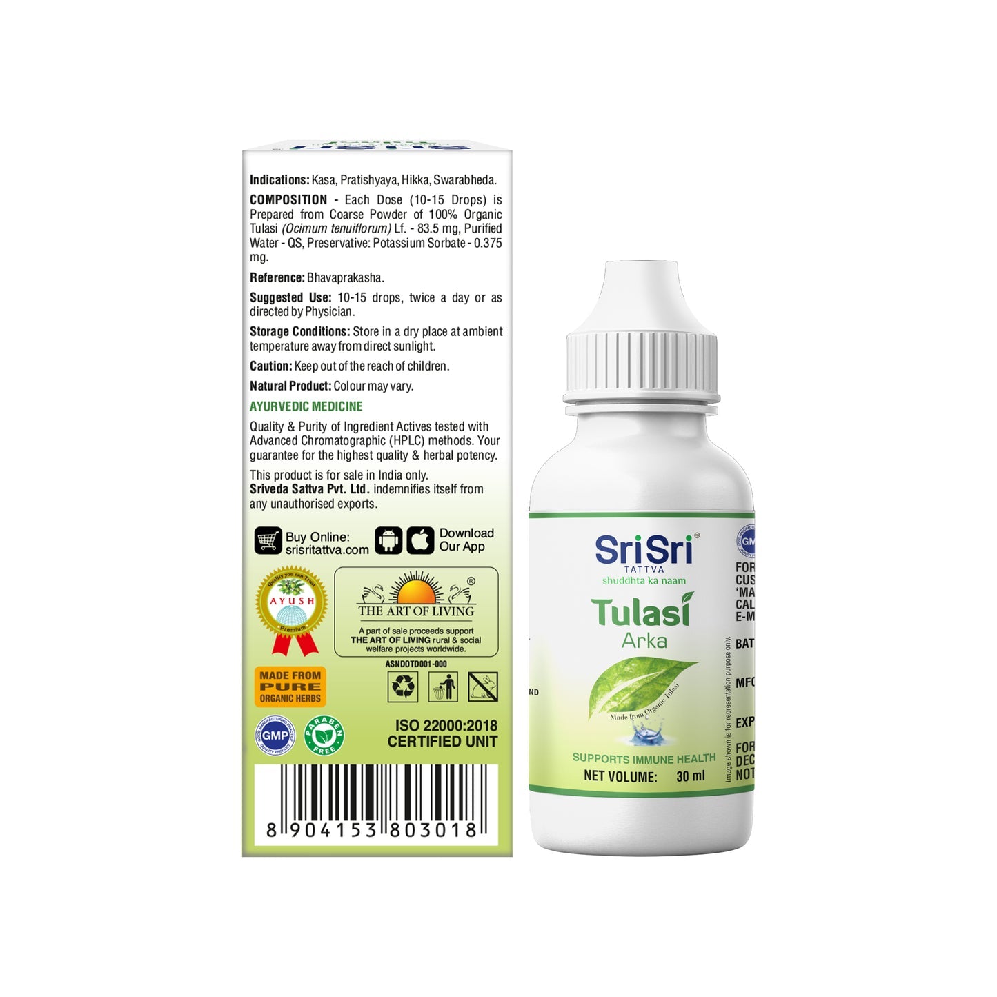 Tulasi Arka - Ayurvedic Wellness Drops