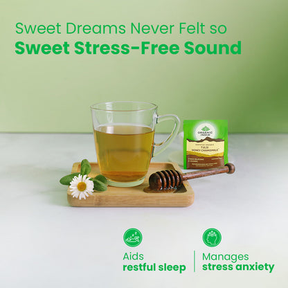 Organic India Tulsi Honey Chamomile Tea - PUSHMYCART