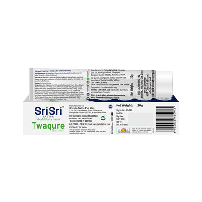Sri Sri Tattva Twaqure Ointment - For Skin Diseases