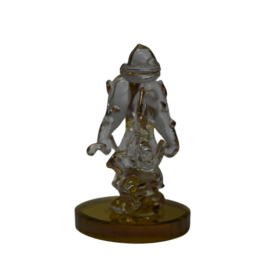 Glass Ganesh Idol for Home Decor & Gift