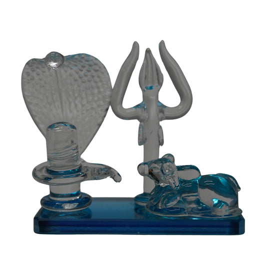 Glass Shivling Set for Puja & Meditation
