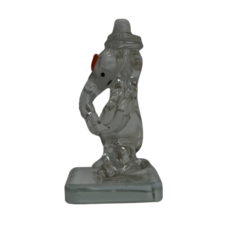 Decorative Glass Ganesh Murti for Gift & Puja