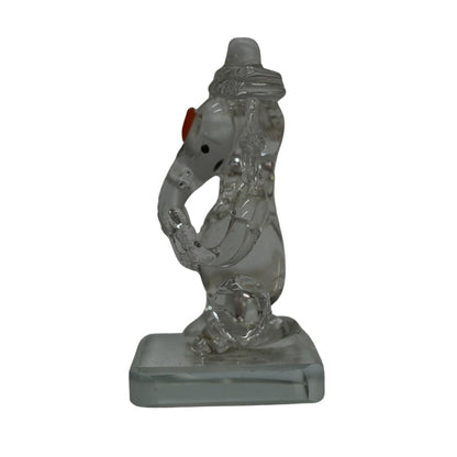 Decorative Glass Ganesh Murti for Gift & Puja