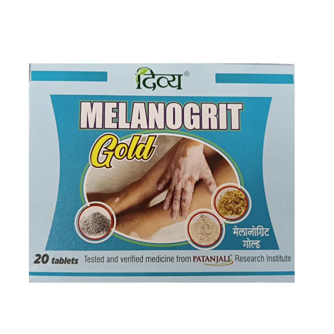 Patanjali Divya Melanogrit Gold Tablets