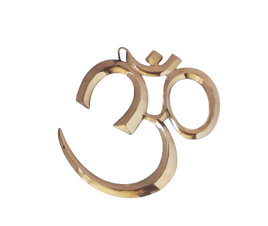 Brass Wall Hanging Om