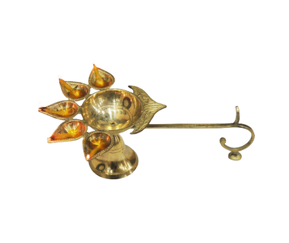 Brass Table Oil Lamp Deep Jyoti