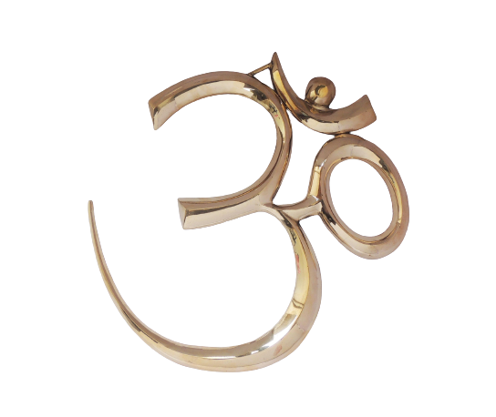 Brass Wall Hanging Om