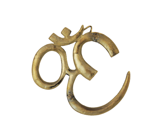 Brass Wall Hanging Om