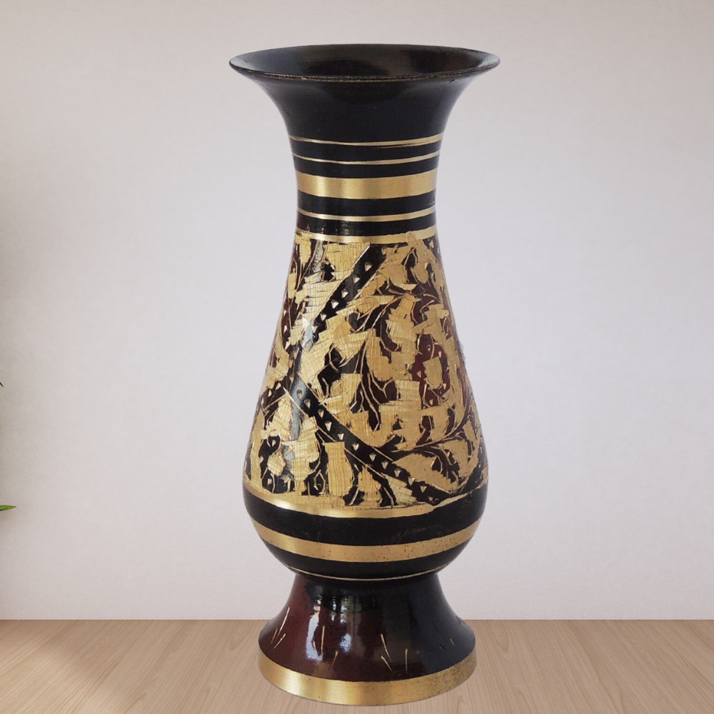 Brass Flower Pot Vase