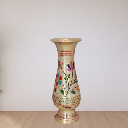 Brass Flower Pot Vase