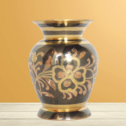 Brass Flower Pot Vase