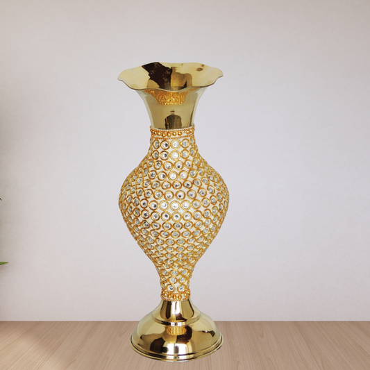 Brass Flower Pot Vase