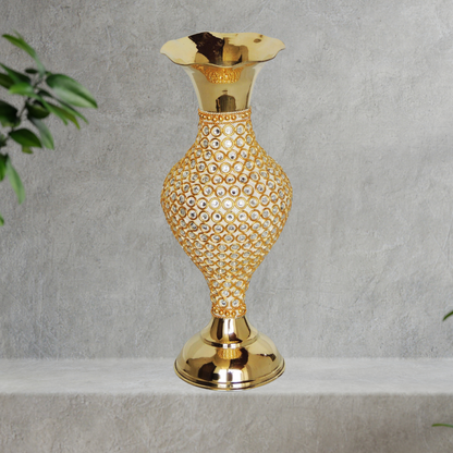 Brass Flower Pot Vase