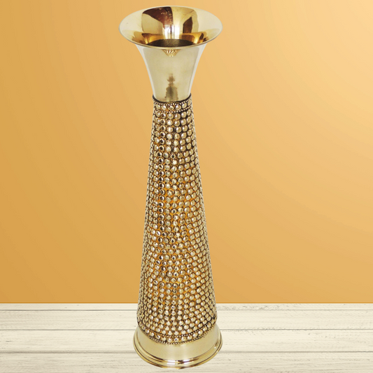 Brass Flower Pot Vase