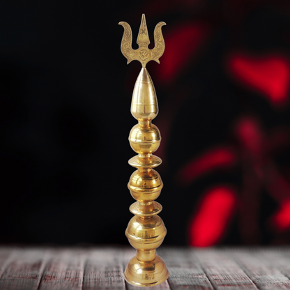 Brass Kalash Trishul