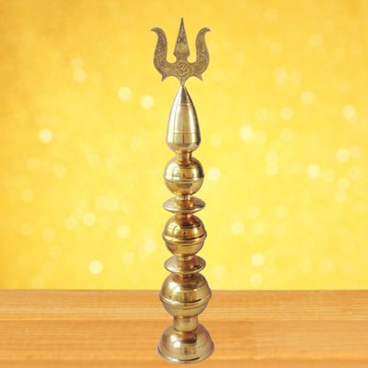 Brass Kalash Trishul