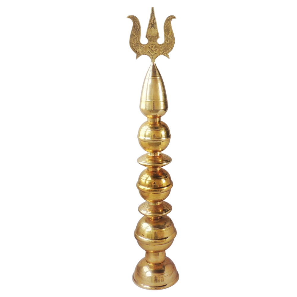 Brass Kalash Trishul