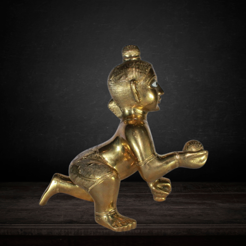 Brass OM Statue