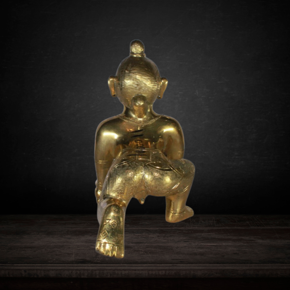 Brass OM Statue