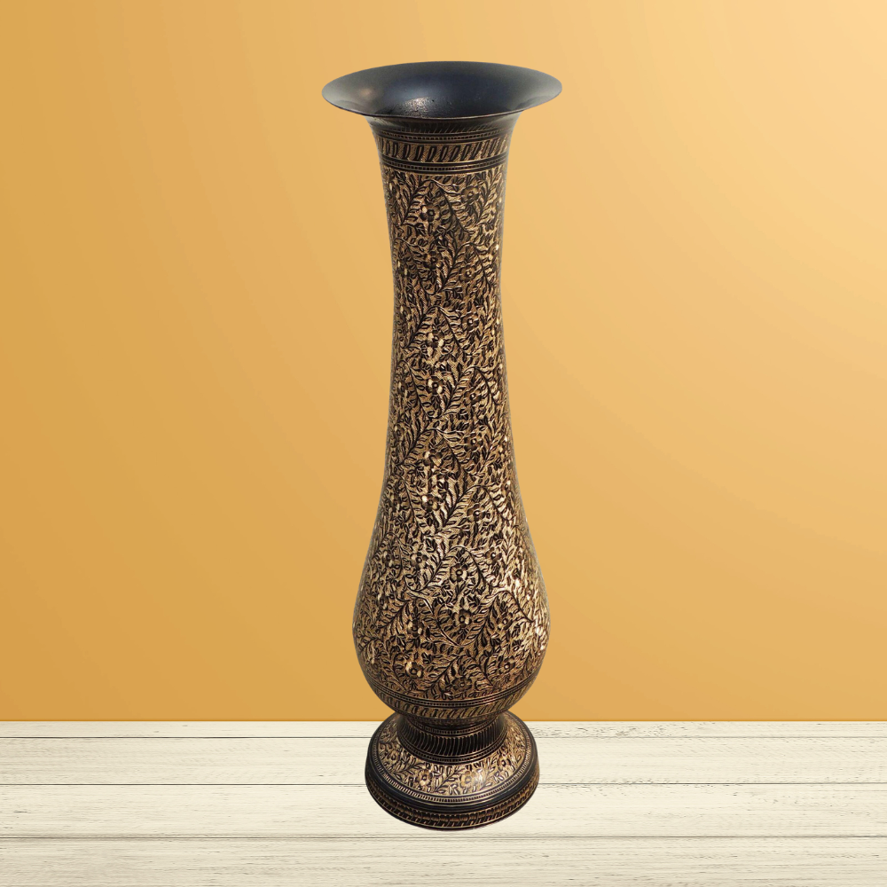 Brass Flower Pot Vase